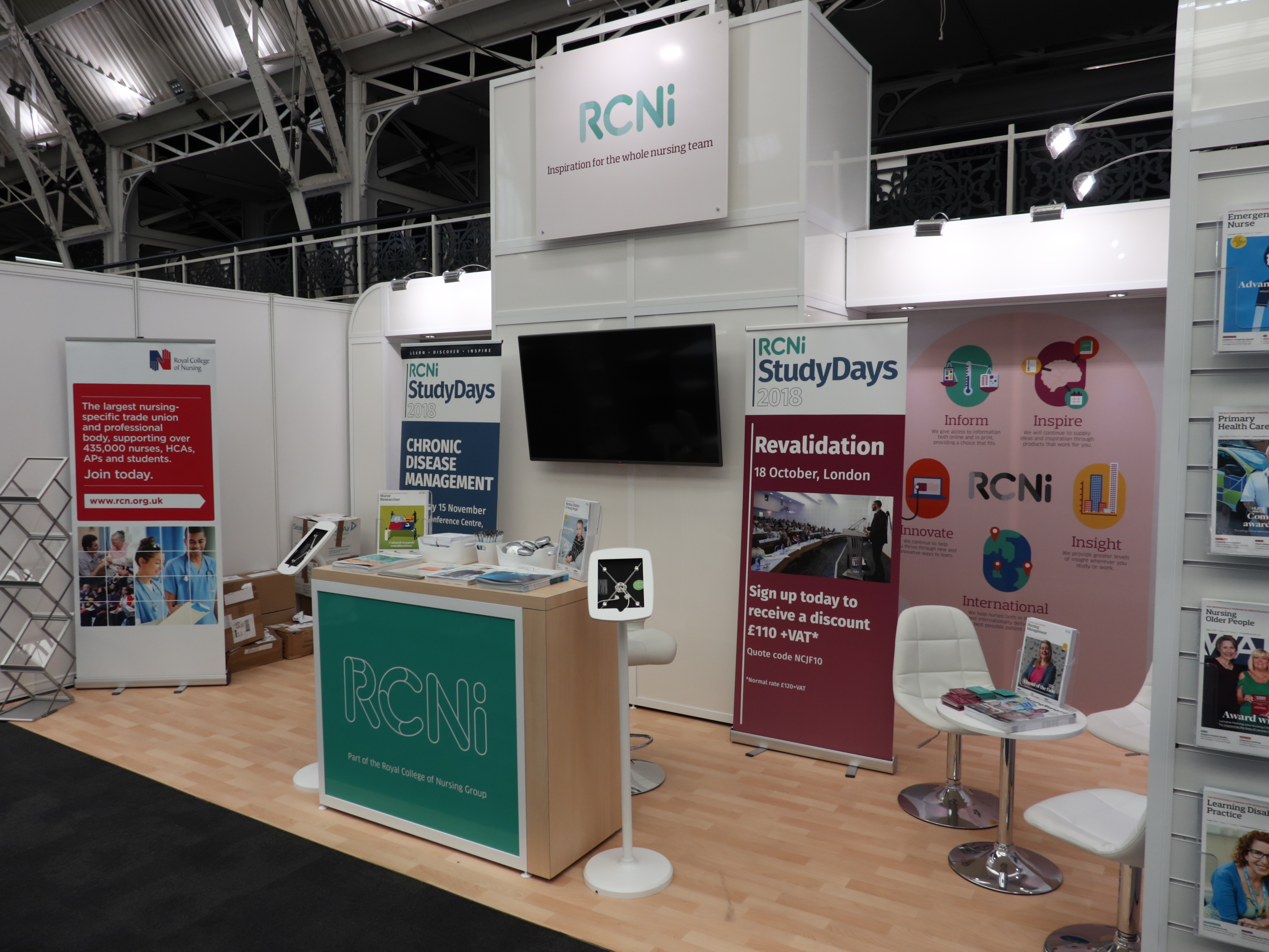 advice hub - rcni nursing carrers and jobs fair 